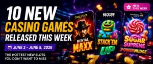 Read more about the article 10 New Casino Games Released This Week: June 2026 Slot Roundup