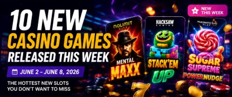 Read more about the article 10 New Casino Games Released This Week: June 2026 Slot Roundup