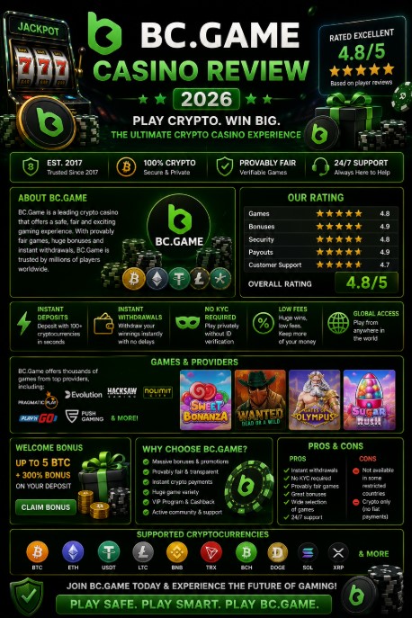 Read more about the article BC.Game Casino Review 2026