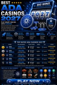 Read more about the article Best ADA Casinos 2027