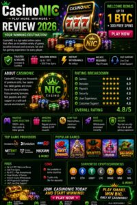 Read more about the article CasinoNIC Review 2026