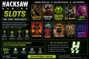 Read more about the article Inside Hacksaw Gaming: Why Their Slots Feel So Different