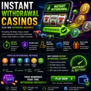 Read more about the article Instant Withdrawal Casinos 2026