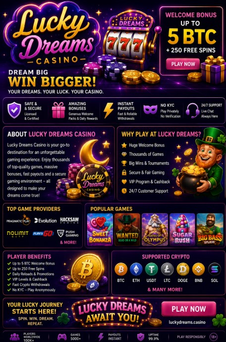 You are currently viewing Lucky Dreams Casino Review 2026
