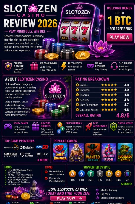 You are currently viewing Slotozen Casino Review 2026