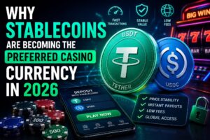 Read more about the article Why Stablecoins Are Becoming The Preferred Casino Currency In 2026
