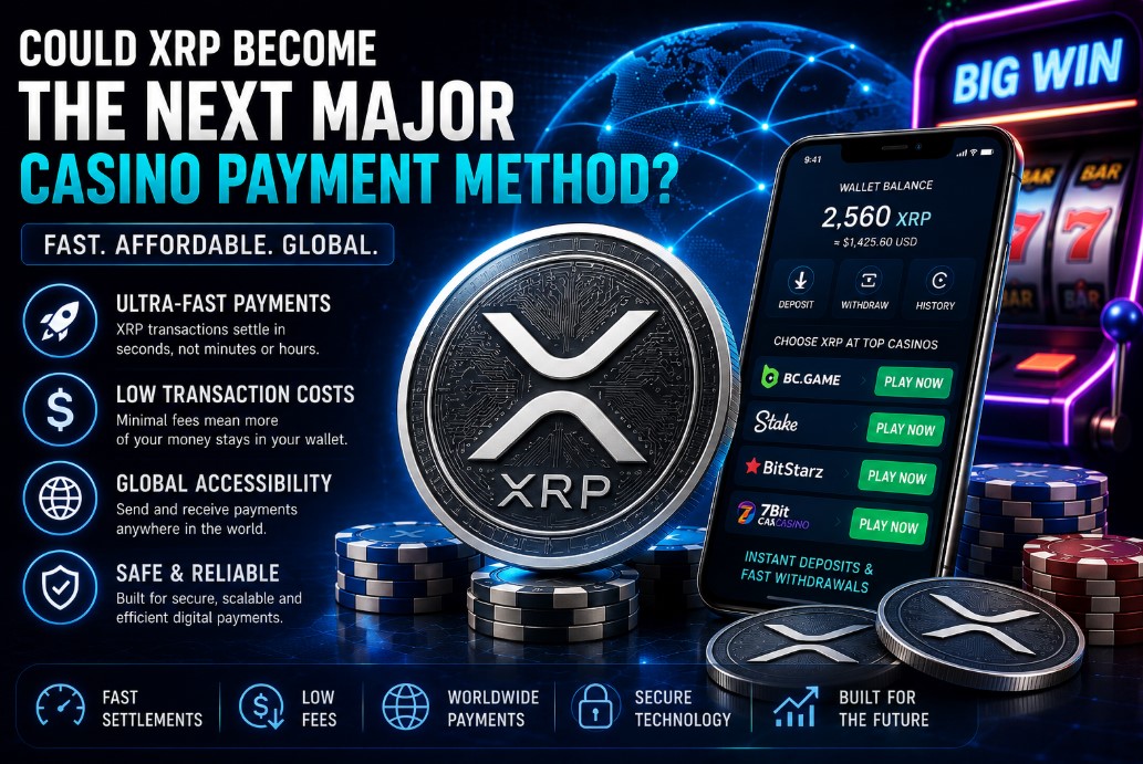 Read more about the article Could XRP Become The Next Major Casino Payment Method?