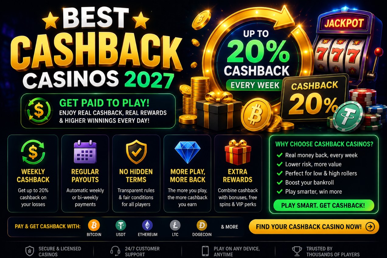 Read more about the article Best Cashback Casinos 2027