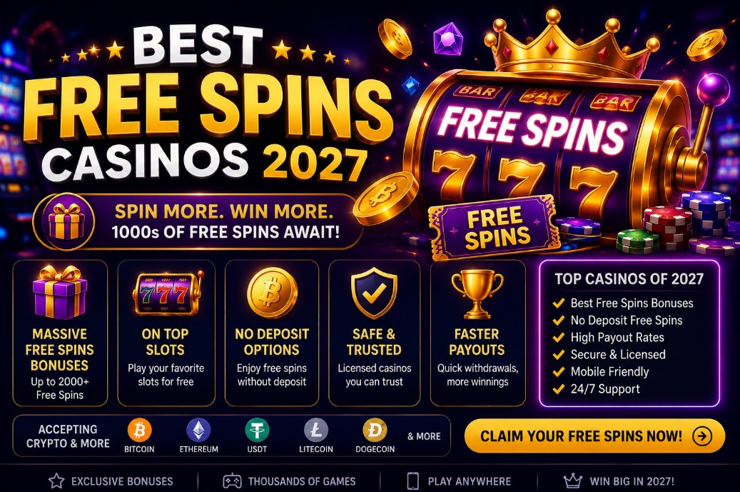 Read more about the article Best Free Spins Casinos 2027