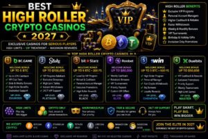 Read more about the article Best High Roller Crypto Casinos 2027