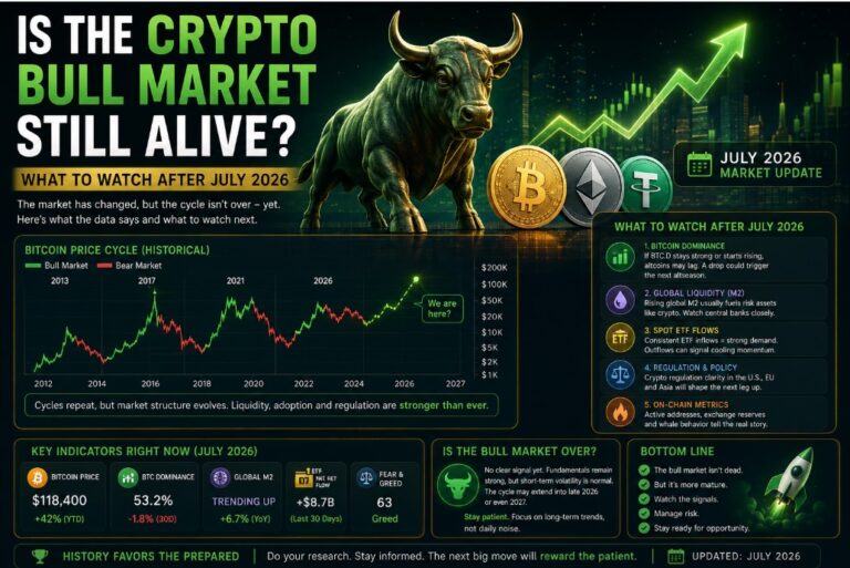 Is the Crypto Bull Market Still Alive? What to Watch After July 2026