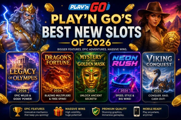 Play'n GO's Best New Slots of 2026