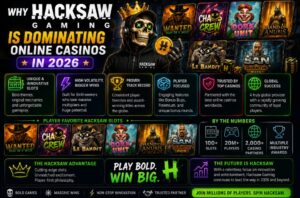 Read more about the article Why Hacksaw Gaming Is Dominating Online Casinos in 2026