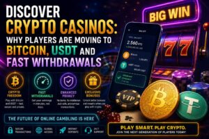 Read more about the article Discover Crypto Casinos: Why Players Are Moving to Bitcoin, USDT and Fast Withdrawals